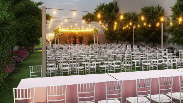 Lush Lawn and Premium Outdoor Event Venue